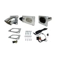 thumbnail image 1 of 3.0" (76 mm) Oval Electronic Exhaust Cutout System - Stainless Steel, 1 of 3