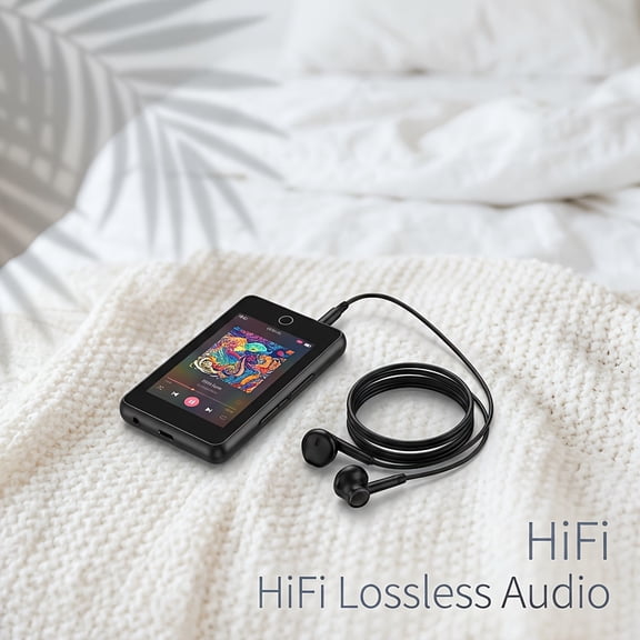 3.0 Inch Hd Ips Touchscreen Mp4 Player | Hifi Lossless Sound Music Player, Supports 1080P Video Playback, E-Book Reading & Voice Recording, External Speaker, Supports Micro Sd Card