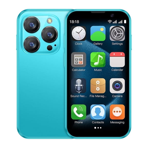 3.0 Inch Mini Smartphone Android8.1 Face ID 2GB RAM 16GB ROM Facial Recognition Dual SIM Standby 3G Small Phone