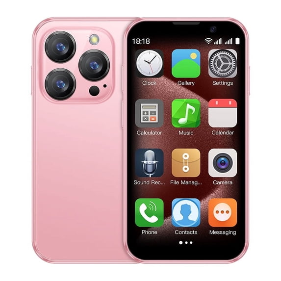 3.0 Inch Mini Smartphone Android8.1 Face ID 2GB RAM 16GB ROM Facial Recognition Dual SIM Standby 3G Small Phone