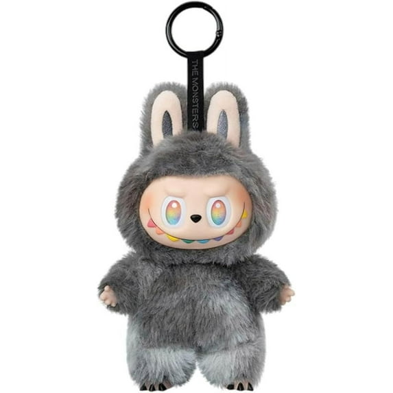 3.0 Keychain Backpacks Key Pendants Plush Doll Hanging Decoration Keyring Card Gift Stress-Relieving Accessory