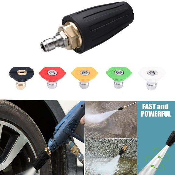3.0 Rotating Turbo Nozzle for Pressure Washer,1/4 Inch,4000 PSI for Home Patio Garden Men Women Gift
