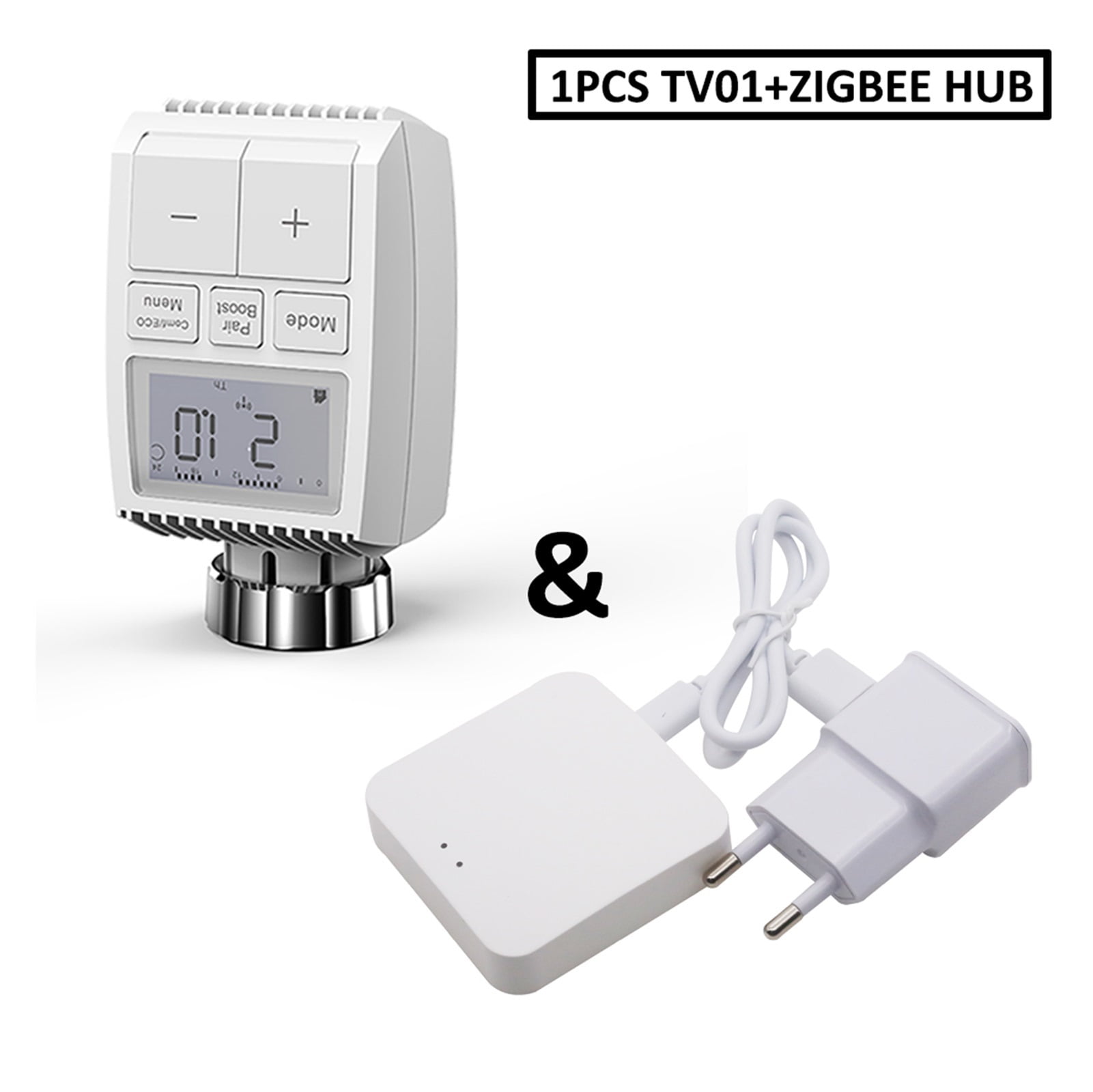 3.0 Smart WIFI Thermostatic Radiator Valve Actuator TRV Programmable