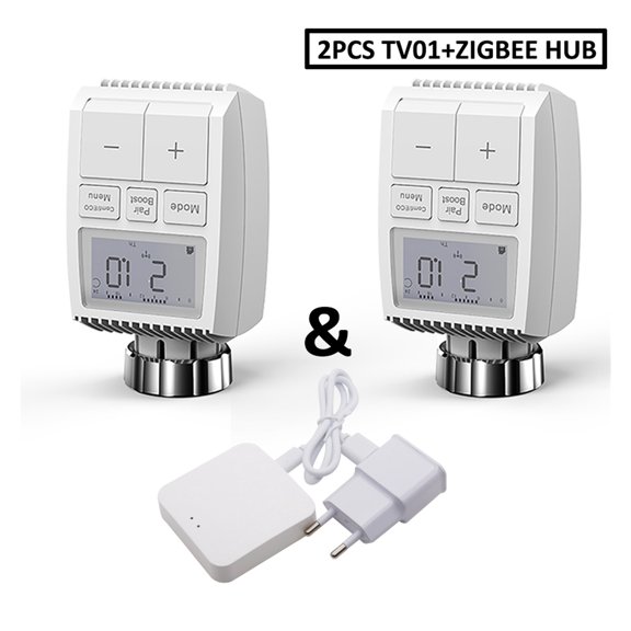 3.0 Smart WIFI Thermostatic Radiator Valve Actuator TRV Programmable Temperature Controller