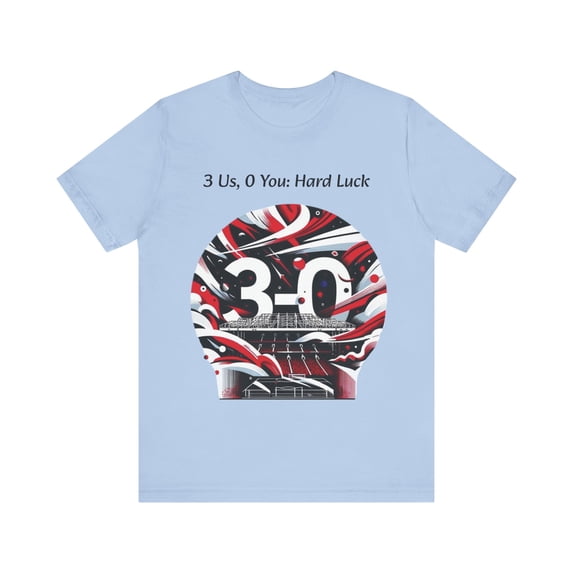 3-0 Triumph Tee: Dominate the Field - Winning and Soccer shirt
