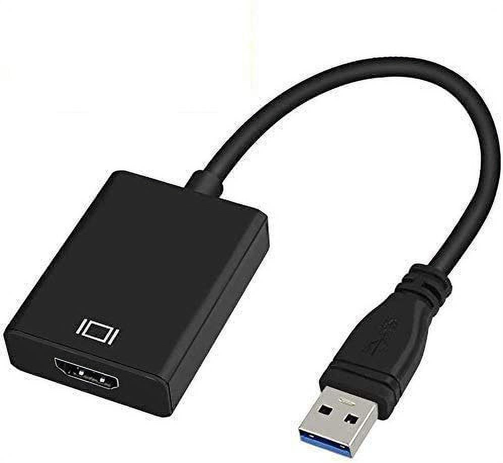 3.0 USB to HDMI Adapter, Full HD 1080P Audio and Video Multi Monitor ...