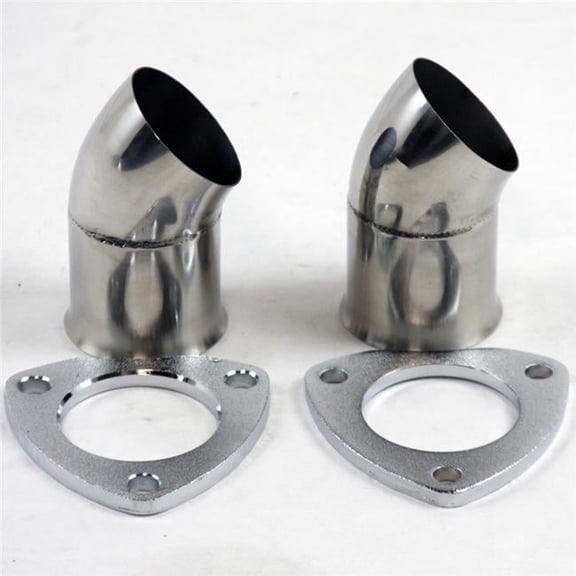 3.0 in. Turn Down with 3-Bolt Flange & Gaskets - Set of Two