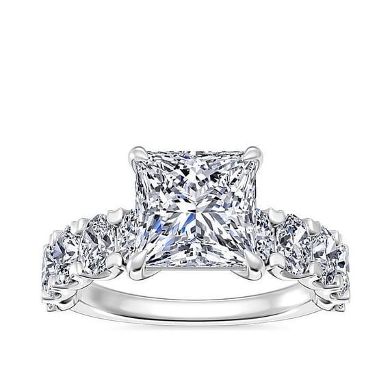 3.00 Ct Natural Lovely Princess Cut Diamond Solitaire Anniversary Ring for Gift 950 Platinum Size 6.5 by Diamond-Capitals (F-G/VS1)