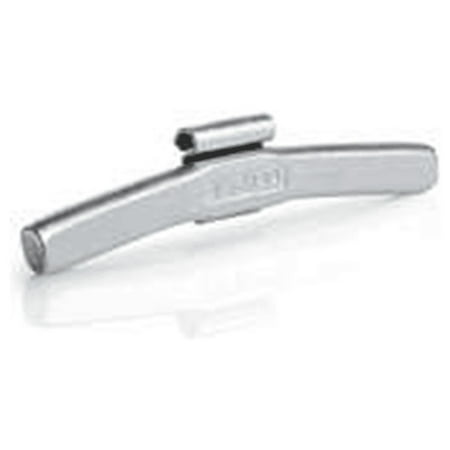 Plombco 3.00 oz T style Plasteel clip-on weight