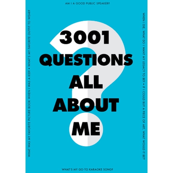 Pre-Owned Creative Keepsakes 3,001 Questions All about Me, Book 1, (Paperback)