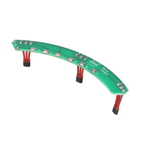 3.01IN PCB Motor Hall Sensor Board,PlugandPlay PreSolderedWires For G2 BrushlessMotor,AntiVibration PreciseSpeedSensing For ElectricScooter DIY Repair Replacement