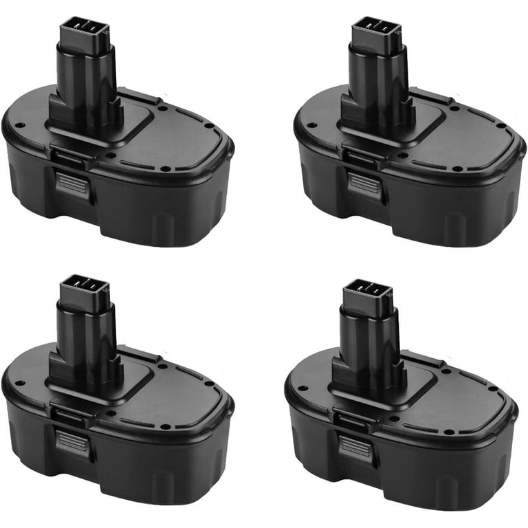 3.0Ah 18V DC9096 DC9098 Replacement Battery Compatible with Dewalt 18V XPR Cordless Power Tools DC9096 DC9098 DC9099 DW9095 DW9096 DW9098 DE9038 4Packs Walmart