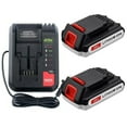 thumbnail image 1 of 3.0Ah 20V LBXR20 Batteries (2-Pack) with Battery Charger for Porter Cable LB20 20 Volt Max PCC685L PCC680L PCC600 for Black and Decker, 1 of 6