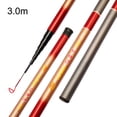 thumbnail image 1 of 3.0M telescopic FRP fishing rods short-section hand rods stream rods, 1 of 13