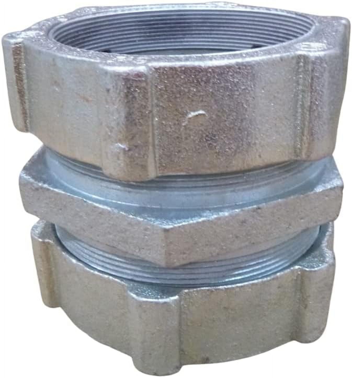 3 1/2" Compression Coupling Or Fitting For Rigid/IMC Conduit Zinc