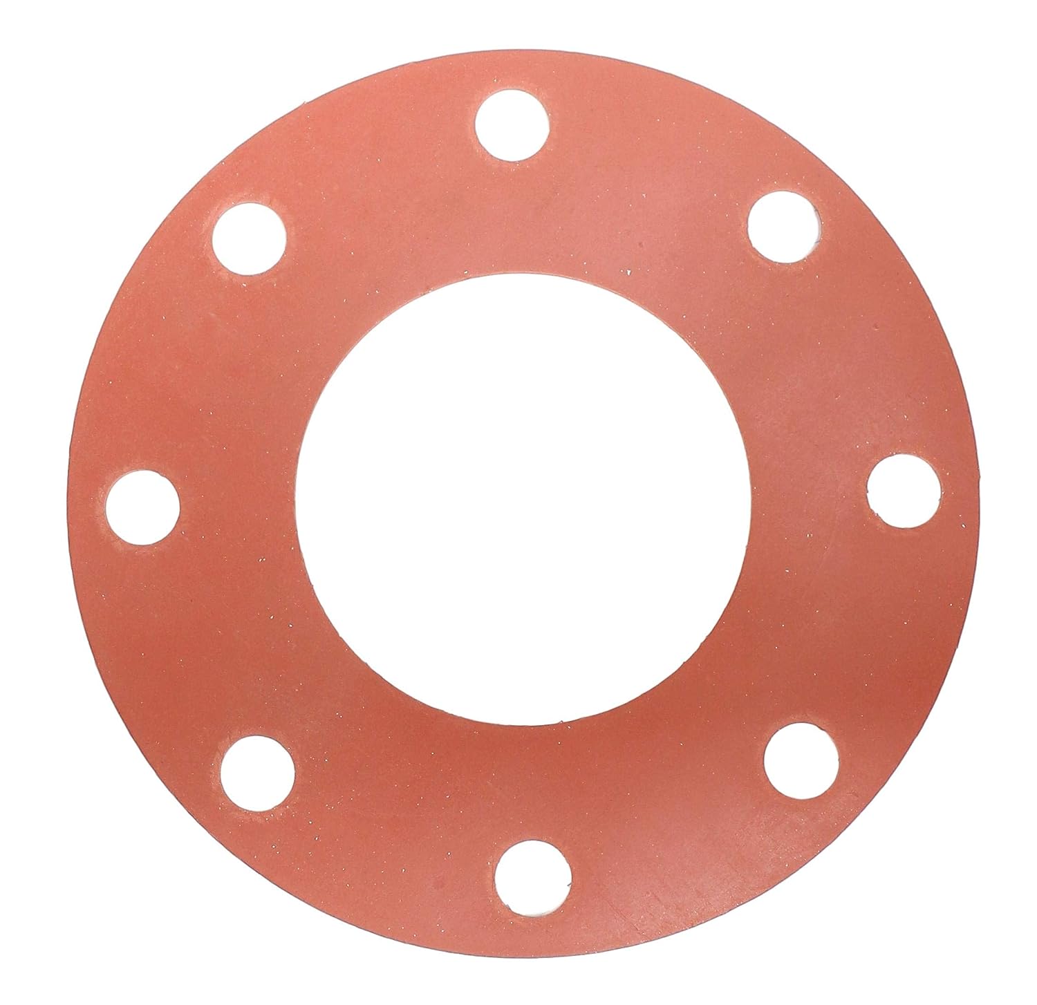  31/2 Inch Red Rubber Gasket 1/8 Thick, Full Face, Class 150 (5