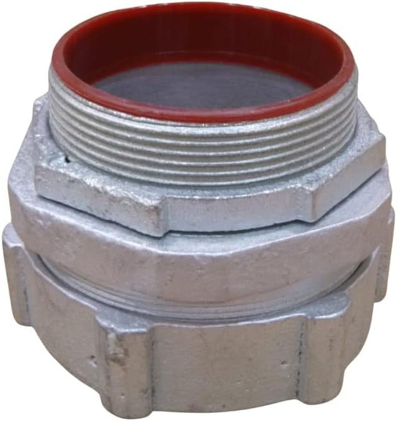 3 1/2" Insulated Malleable Iron Compression Connector Or Fitting For