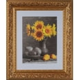 thumbnail image 1 of 3 1/2" Polystyrene Classic Ornate Picture Frame by WholesaleArtsFrames-com 15x15 3348 Series - Gold - Made In USA, 1 of 6
