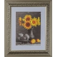 thumbnail image 1 of 3-1/2" Polystyrene Classic Picture Frame 12x36 Silver by WholesaleArtsFrames-com 104 Series Made In USA, 1 of 6
