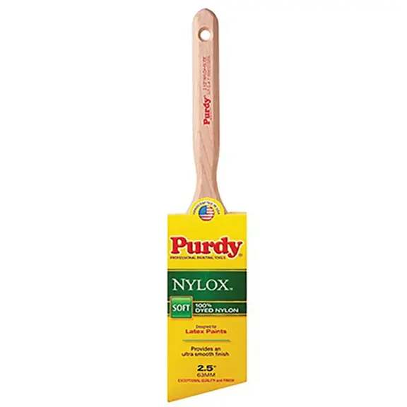3-1/2 Purdy 144152235 Nylox Glide Angled Sash Paint Brush, Tynex Nylon