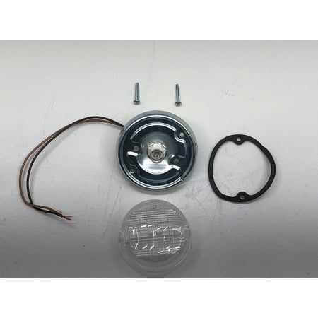 3 1/2" Round Interior Incandescent Dome light. RV Truck Trailer Camper