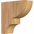 thumbnail image 1 of 3 1/2"W x 10"D x 10"H Ridgewood Smooth Corbel, Western Red Cedar, 1 of 9