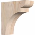 thumbnail image 1 of 3 1/2"W x 10"D x 10"H Yorktown Smooth Corbel, Douglas Fir, 1 of 9