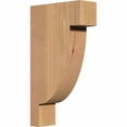 thumbnail image 1 of 3 1/2"W x 10"D x 18"H Alpine Smooth Corbel, Western Red Cedar, 1 of 9