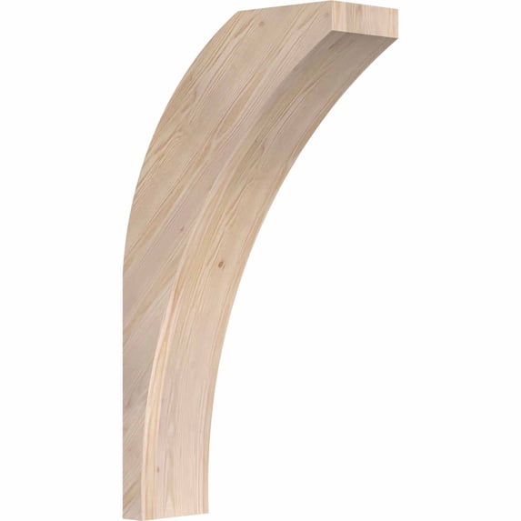 3 1/2"W x 10"D x 18"H Thorton Smooth Brace, Douglas Fir