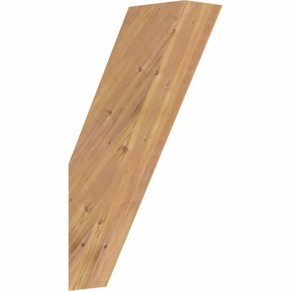 3 1/2"W x 10"D x 18"H Traditional Smooth Brace, Western Red Cedar