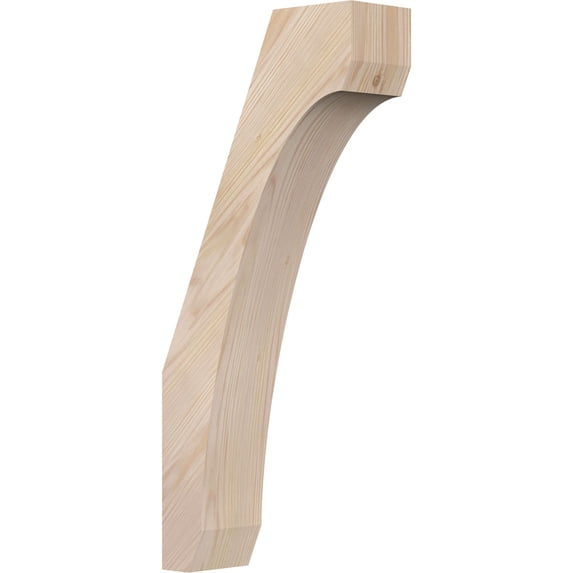 3 1/2"W x 10"D x 22"H Legacy Smooth Knee Brace, Douglas Fir