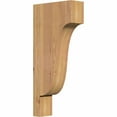 thumbnail image 1 of 3 1/2"W x 10"D x 22"H Newport Smooth Corbel, Western Red Cedar, 1 of 9