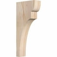 thumbnail image 1 of 3 1/2"W x 10"D x 22"H Yorktown Smooth Corbel, Douglas Fir, 1 of 9