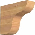 thumbnail image 1 of 3 1/2"W x 10"H x 12"L Carmel Smooth Rafter Tail, Western Red Cedar, 1 of 4