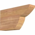 thumbnail image 1 of 3 1/2"W x 10"H x 18"L Crestline Smooth Rafter Tail, Western Red Cedar, 1 of 4