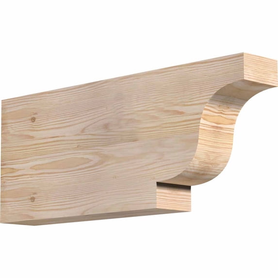 3 1/2"W x 10"H x 24"L Newport Smooth Rafter Tail, Douglas Fir