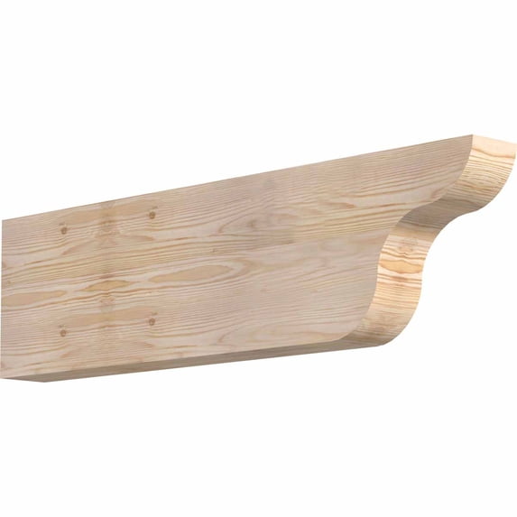 3 1/2"W x 10"H x 36"L Carmel Smooth Rafter Tail, Douglas Fir