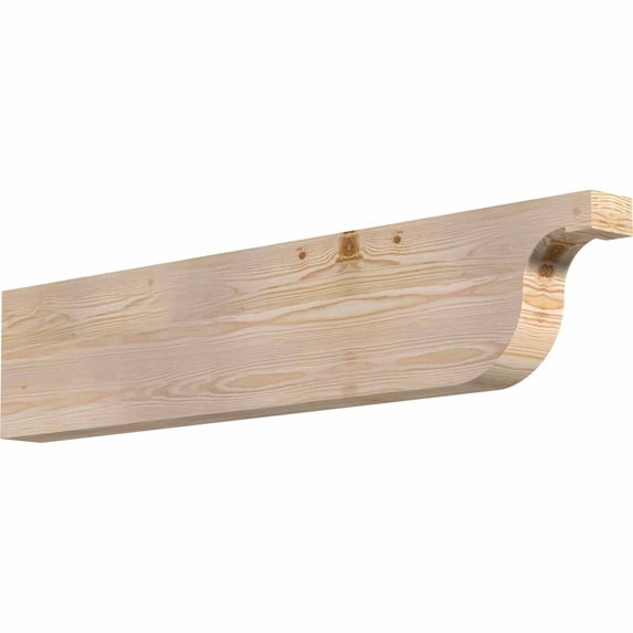 3 1/2"W x 10"H x 48"L Del Monte Smooth Rafter Tail, Douglas Fir