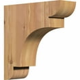 thumbnail image 1 of 3 1/2"W x 12"D x 12"H New Brighton Smooth Corbel, Western Red Cedar, 1 of 9