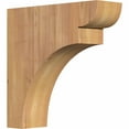thumbnail image 1 of 3 1/2"W x 12"D x 12"H Yorktown Smooth Corbel, Western Red Cedar, 1 of 9
