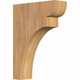 thumbnail image 1 of 3 1/2"W x 12"D x 16"H Yorktown Smooth Corbel, Western Red Cedar, 1 of 9