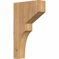 thumbnail image 1 of 3 1/2"W x 12"D x 20"H Monterey Smooth Corbel, Western Red Cedar, 1 of 9