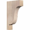 thumbnail image 1 of 3 1/2"W x 12"D x 20"H Newport Smooth Corbel, Douglas Fir, 1 of 9