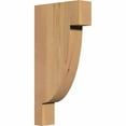 thumbnail image 1 of 3 1/2"W x 12"D x 24"H Alpine Smooth Corbel, Western Red Cedar, 1 of 9