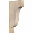 thumbnail image 1 of 3 1/2"W x 12"D x 24"H Newport Smooth Corbel, Douglas Fir, 1 of 9