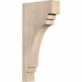 thumbnail image 1 of 3 1/2"W x 12"D x 24"H Pescadero Smooth Corbel, Douglas Fir, 1 of 9