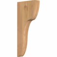 thumbnail image 1 of 3 1/2"W x 12"D x 28"H Carmel Smooth Corbel, Western Red Cedar, 1 of 9