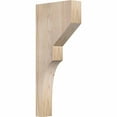 thumbnail image 1 of 3 1/2"W x 12"D x 28"H Monterey Smooth Corbel, Douglas Fir, 1 of 9