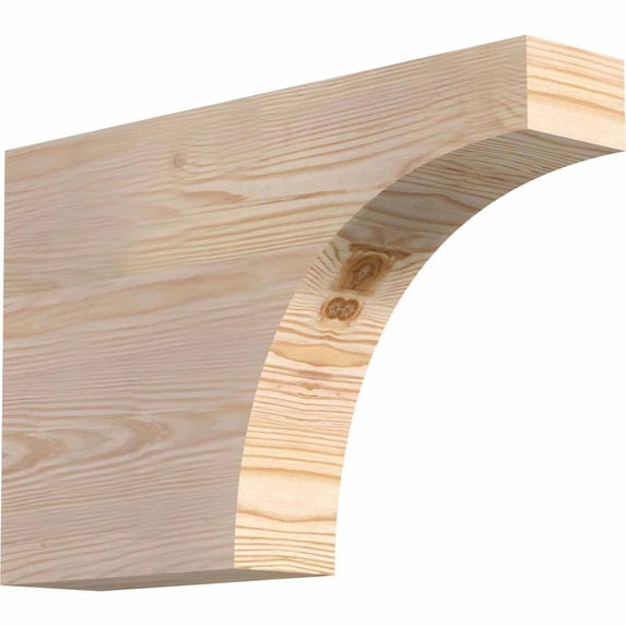 3 1/2"W x 12"H x 18"L Huntington Smooth Rafter Tail, Douglas Fir