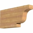 thumbnail image 1 of 3 1/2"W x 12"H x 24"L Newport Smooth Rafter Tail, Western Red Cedar, 1 of 4